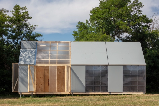 Cabin Modules / IR arquitectura - Cabañas & Lodges, Fachada, Puerta