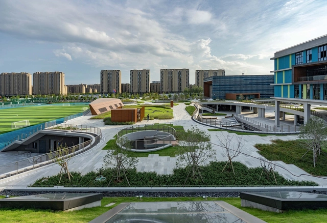 宁波效实中学东部校区 / 联创建筑设计 - 小学及初中