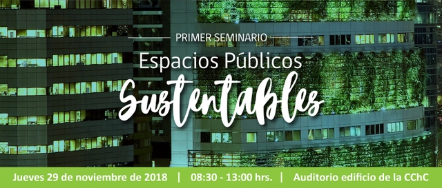 Seminario 'Espacios públicos sustentables' en Santiago - Imagen Principal