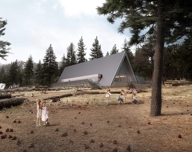 Perkins+Will Design A-Frame Cabins for California's Camp Lakota - Featured Image