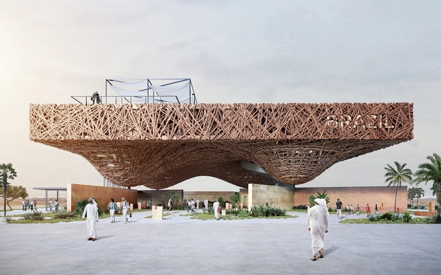 Kozlowski + Cardia Design Floating Tree Branch Pavilion for Expo 2020 Dubai - Featured Image
