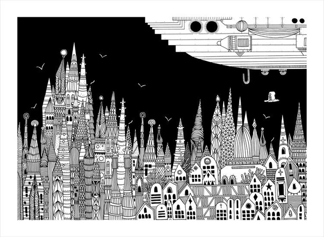 Intricate Illustrations of Italo Calvino's 'Invisible Cities' - Featured Image