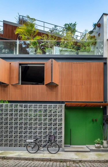 Casa Pacheco Leão AL / Atelie de Arquitetura - Interiroes De Casas, Fachada, Corrimão