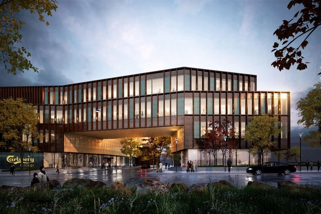 C.F. Møller Architects divulga imagens da nova sede da Carlsberg em Copenhague - Imagem de Destaque