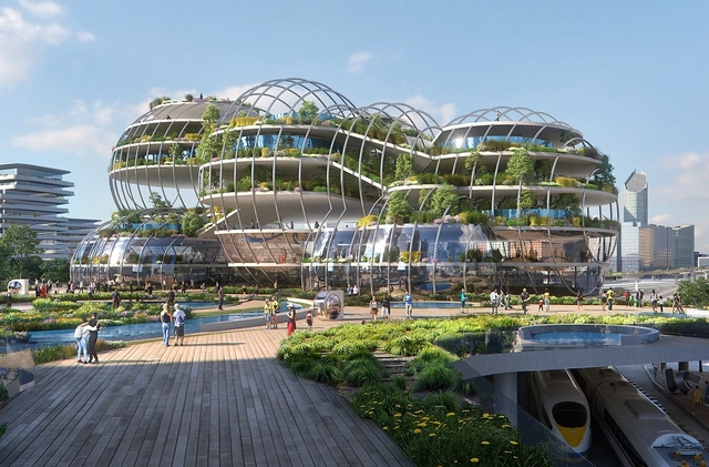 UNStudio Designs a City of the Future for The Hague - Featured Image