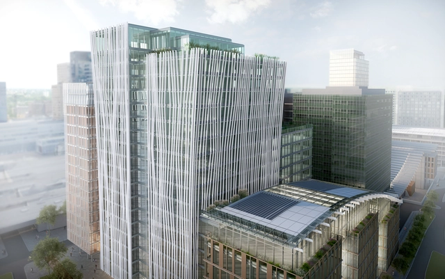 PLP Begins Construction on Tower Ten Expansion to Amsterdam's World Trade Center - Featured Image