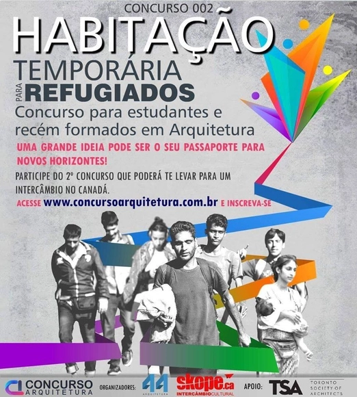 Concurso 002 - Habitação Temporária para Refugiados - Imagem de Destaque