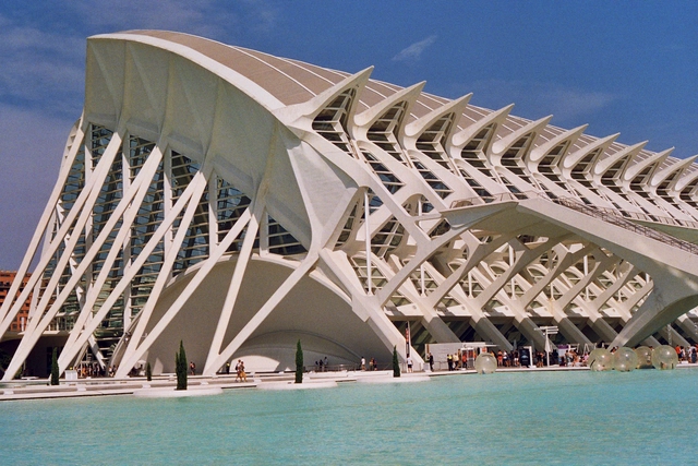 Anthony Saroufim Captures the Skeletal Materiality of Santiago Calatrava's City of Arts and Sciences - Featured Image