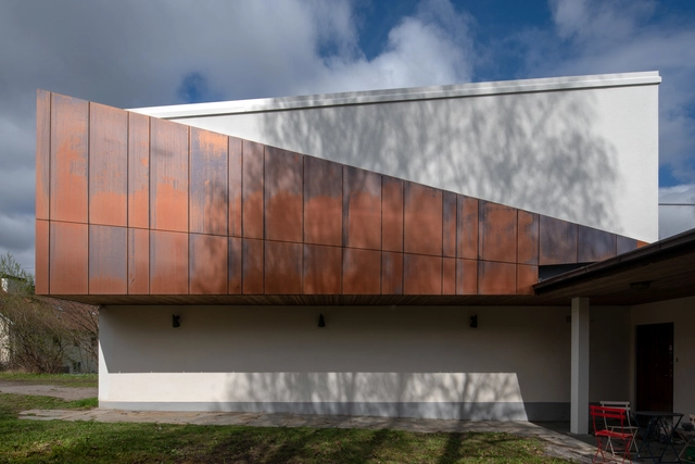 Cyclops House / Mans Tham Arkitektkontor - Extension, Facade, Door