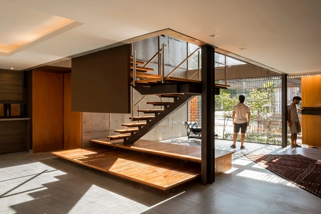 Casa Piloto / Meraki Arquitectura + Diseño - Casas, Fijación Vigas, Escaleras, Fachada, Barandas, Puerta