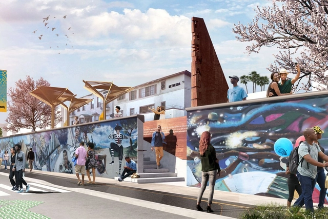 Perkins + Will projeta museu a céu aberto em Los Angeles - Imagem de Destaque