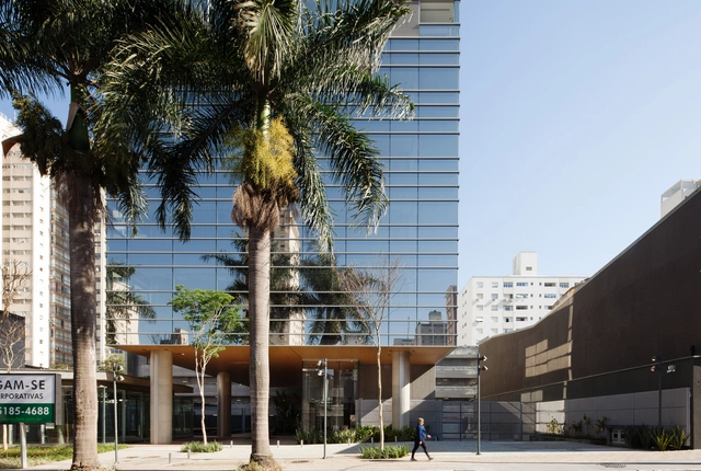 Augusta Corporate / aflalo/gasperini arquitetos - Loja, Fachada