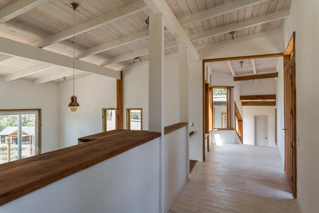 Casa POCHA / Lotecircular - Casas, Fijación Vigas, Fachada