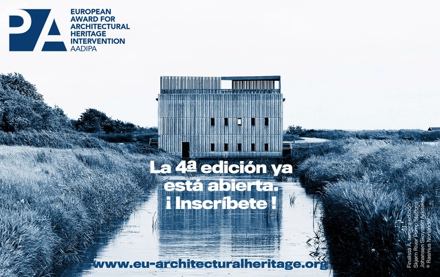 Abierta la 4ª Edición del Premio Europeo de Intervención en el Patrimonio Arquitectónico AADIPA - Imagen Principal