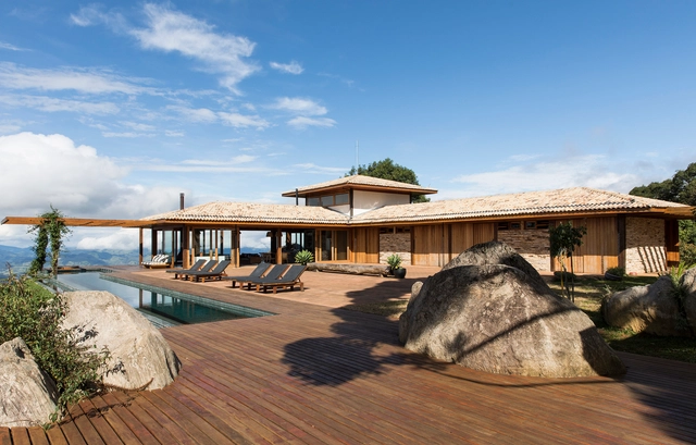 Casa da Montanha / Sabella Arquitetura - Casas, Terraço, Fachada, Costa