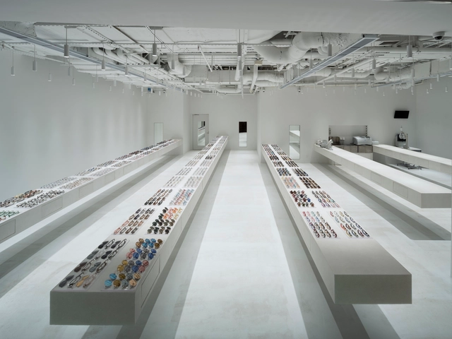 JINS SWFC Shop / junya ishigami + associates - Showroom, Handrail