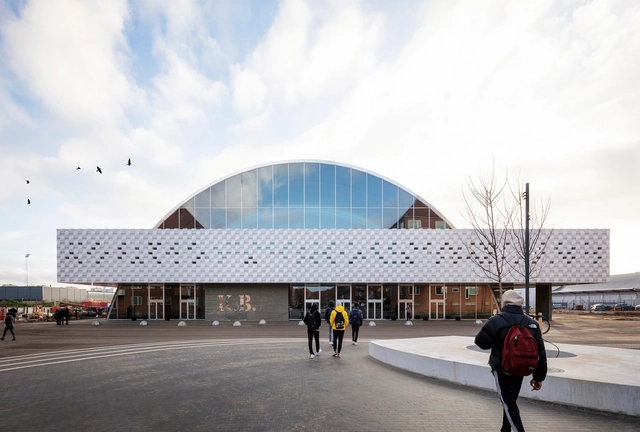 K.B. Hall / Christensen & Co. Architects - Theaters & Performance , Facade