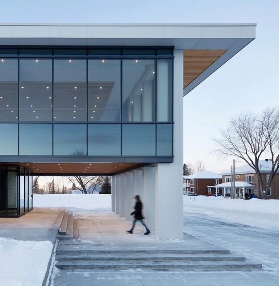 Rigaud City Hall / Affleck de la Riva architects - Town & City Hall, Facade