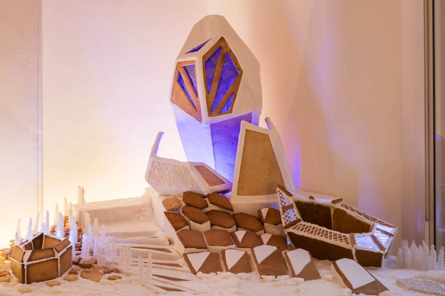 Açúcar, cravo e canela: Norman Foster e ZHA criam o paraíso dos biscoitos de Natal - Imagem de Destaque