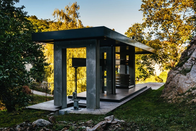 HM Lang葡萄酒榨汁机 / Tzou Lubroth Architekten - 酒庄