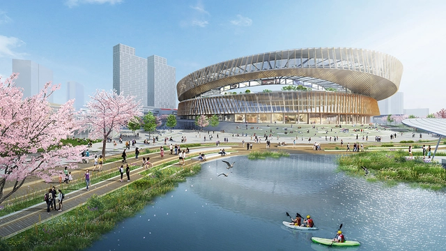 Sasaki transformará estádio de futebol em Xangai em parque público - Imagem de Destaque