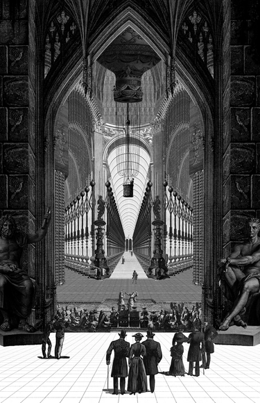 Architecture Transcends Time in New Architectural Illustrations by Xinran Ma  - Featured Image