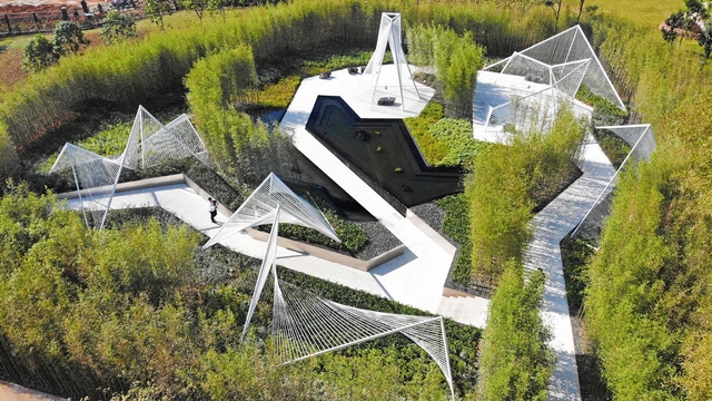 南宁园博园设计师园“山水间” / 山水间设计工作室 - 景观装置