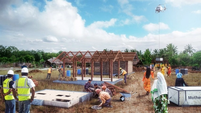 Carlo Ratti desenvolve sistema pré-fabricado para moradias em áreas rurais na Índia - Imagem de Destaque