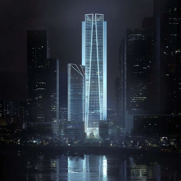 福斯特建筑事务所公布“深圳招商银行总部大楼”效果图 - 主图