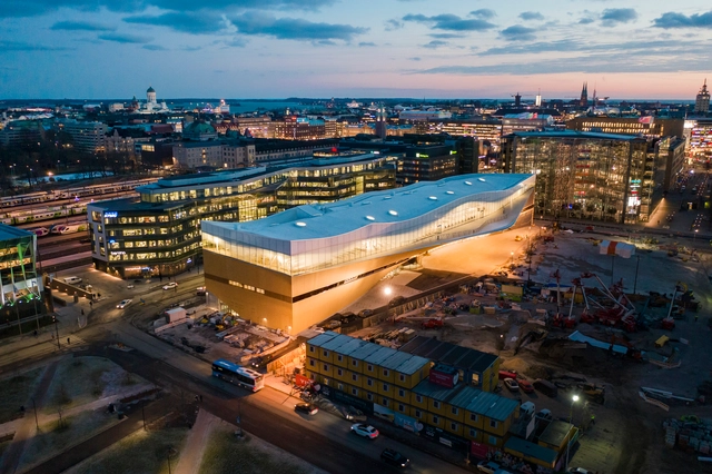 Oodi, Biblioteca central de Helsinki / ALA Architects - Bibliotecas