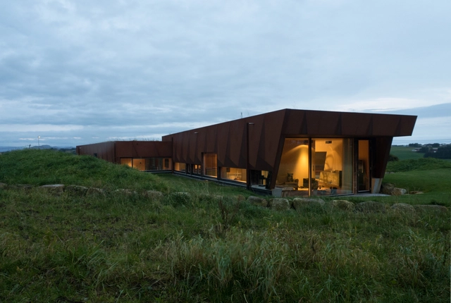 Villa Tjelta / Hoem + Folstad Arkitekter - Casas