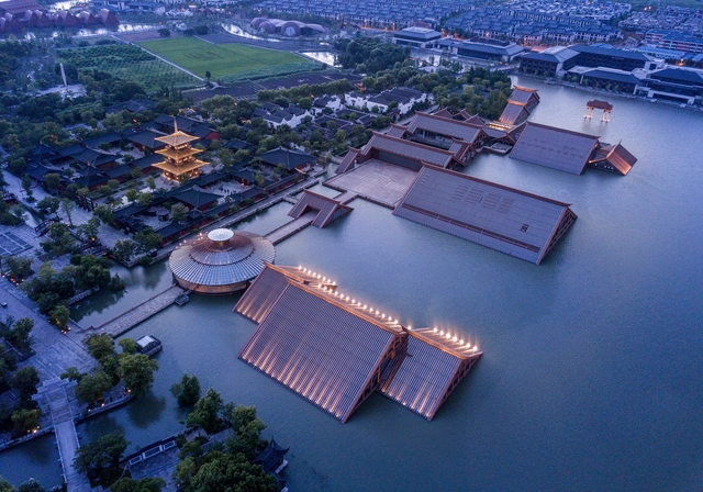Shanghai Songjiang Guangfulin Site Cultural Exhibition Hall / CCDI - Pavilion