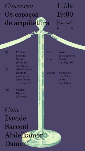 Os espaços de arquitetura CAMPO (Roma-IT) e FRAC-Centre (Orléans-FR) - Imagem de Destaque