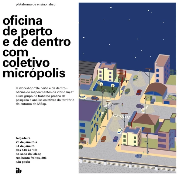 De perto e de dentro - oficina de mapeamentos da vizinhança - Imagem de Destaque