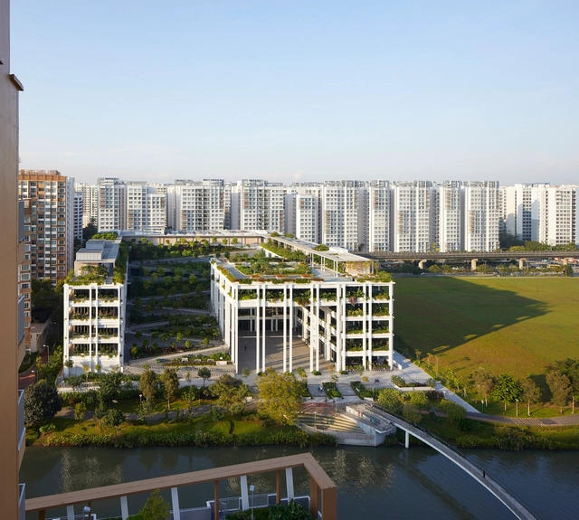 Clínica e Centro Comunitário Punggol / Serie Architects + Multiply Architects - Centro Comunitário