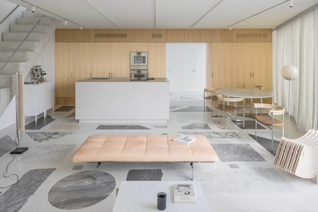 The Apartment / DO Architects - Interior Photography, Apartments, Kitchen, Chair, Table