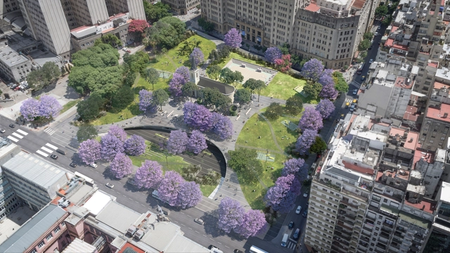¿Cómo será el proyecto para la Plaza Houssay en Buenos Aires? - Imagen Principal