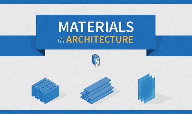 INFOGRAPHIC: Materials in Architecture (A History) - Featured Image