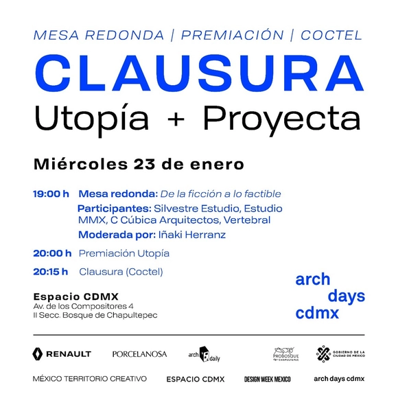 Clausura: Utopía + Proyecta - Imagen Principal
