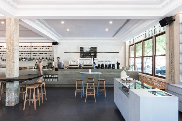 Highroad / Foolscap Studio - Interior Photography, Restaurants & Bars, Kitchen, Table, Countertop, Chair