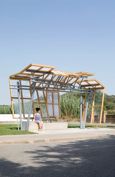 Palafolls Bus Stop / MIAS Architects - Estación De Buses