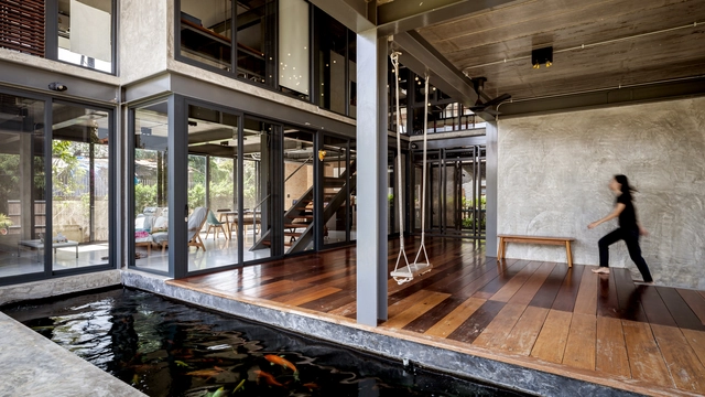713 / Junsekino Architect and Design - Interior Photography, House Interiors, Beam, Facade