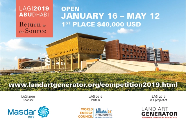 Land Art Generator Initiative 2019 - Masdar City - Featured Image