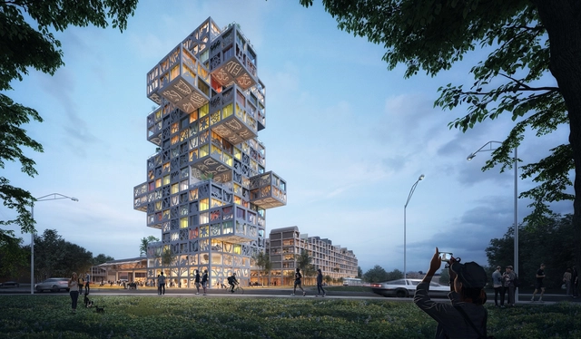 'KoolKiel': projeto desenvolvido pelo MVRDV busca inspiração na história do lugar - Imagem de Destaque