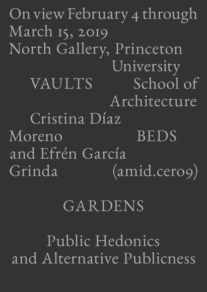 VAULTS BEDS GARDENS: Public Hedonics and Alternative Publicness - Featured Image