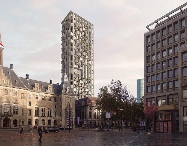 ODA Tapped to Expand Rotterdam's Historic Post Office - Featured Image