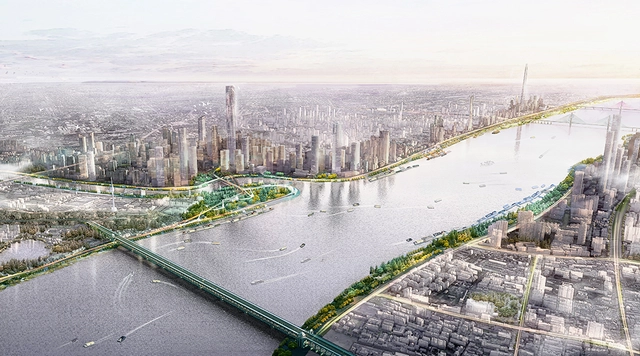 Sasaki Transform the Yangtze Waterfront with Flood-Friendly Masterplan - Featured Image