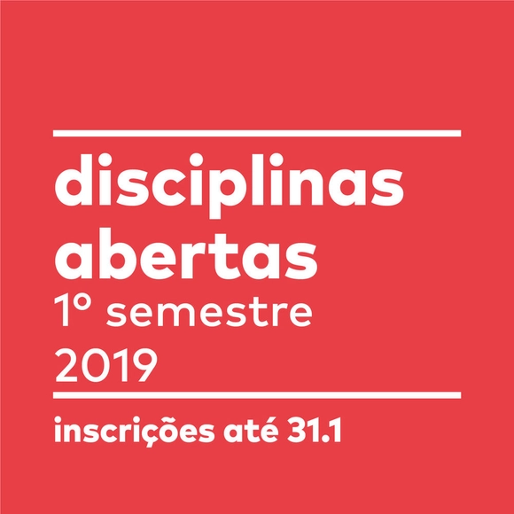 Disciplinas abertas da Escola da Cidade: inscreva-se! - Imagem de Destaque