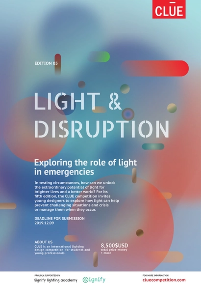 CLUE: INTERNATIONAL LIGHTING COMPETITION FOR STUDENTS AND YOUNG PROFESSIONALS  - Featured Image