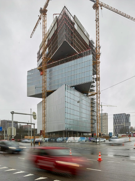 OMA's Stacked RAI Nhow Hotel Tops Out in Amsterdam - Featured Image